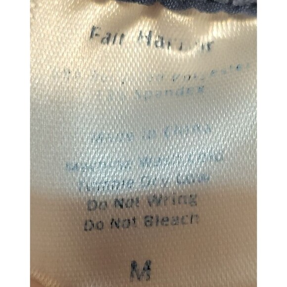 Fair Harbor Men's Shorts Medium 8" Red Blue Geometric Lined No Mesh Swim Trunks - Picture 4 of 4